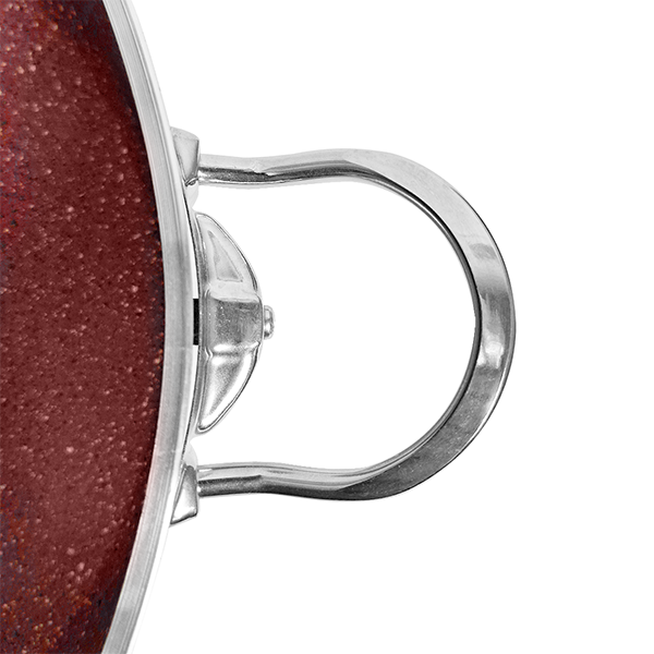 حلة جرانيت بغطاء مقاس 34 سم – نون ستك آمنة للفرن من TEMA