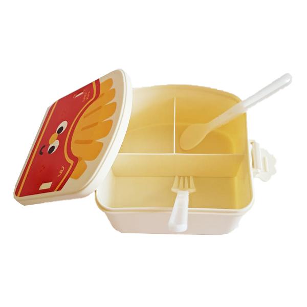 لانش بوكس بطاطس 3 أقسام – آمن للأطفال ومضاد للكسر