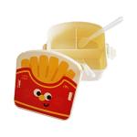 لانش بوكس بطاطس 3 أقسام – آمن للأطفال ومضاد للكسر