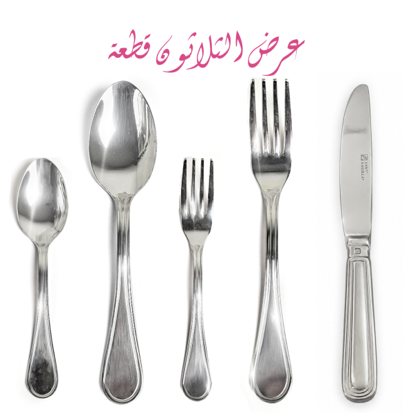 Stander 30-Piece Stainless Steel Cutlery Set 304