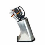 Arshia 10-Piece 304 Stainless Steel Knife Set with Stand – Full Tang