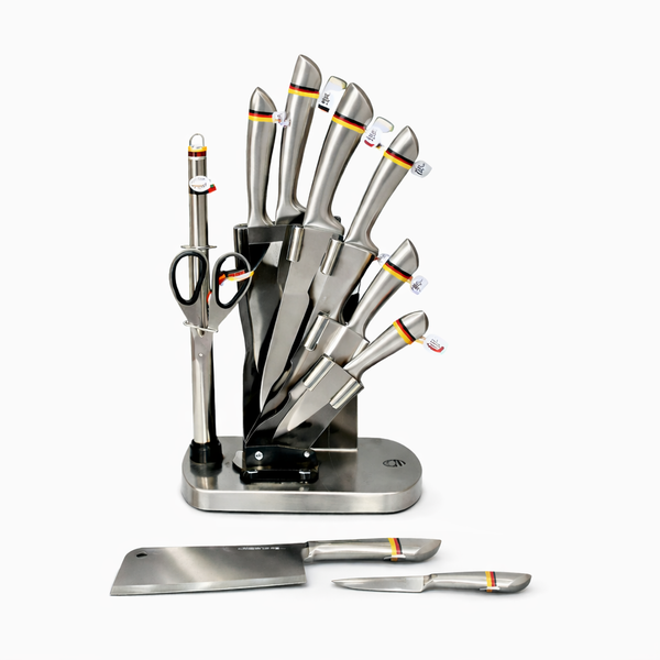 Arshia 8-Piece German Knife Set – 304 Stainless Steel