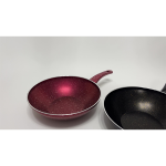 Bonetti Granite Wok Pan 28cm Non-Stick PFOA Free