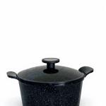 Chefline Non-Stick Granite Casserole with Lid