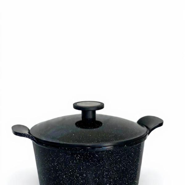 Chefline Non-Stick Granite Casserole with Lid