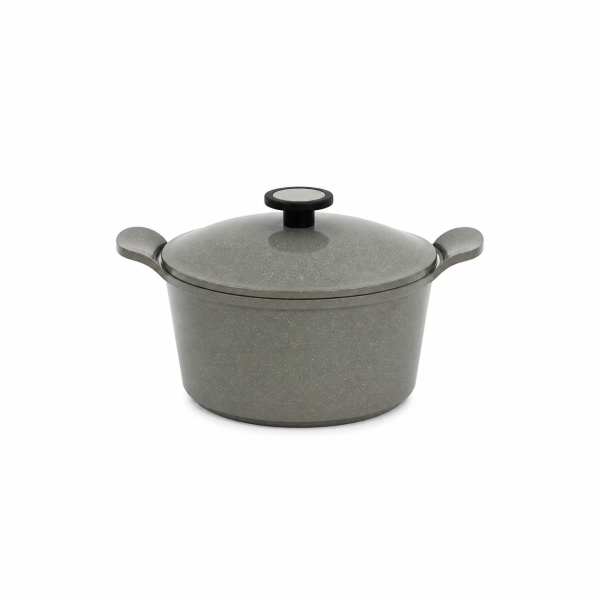 Chefline Non-Stick Granite Casserole with Lid