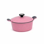 Chefline Non-Stick Granite Casserole with Lid