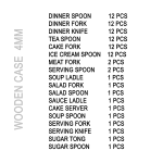 Arshia 86-Piece Germany Cutlery Set – 18/10 Stainless Steel in Wooden Case