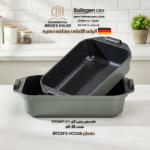 Solingen CBH 2-Piece Rectangular Non-Stick Granite Oven Tray Set – 35 & 40 cm
