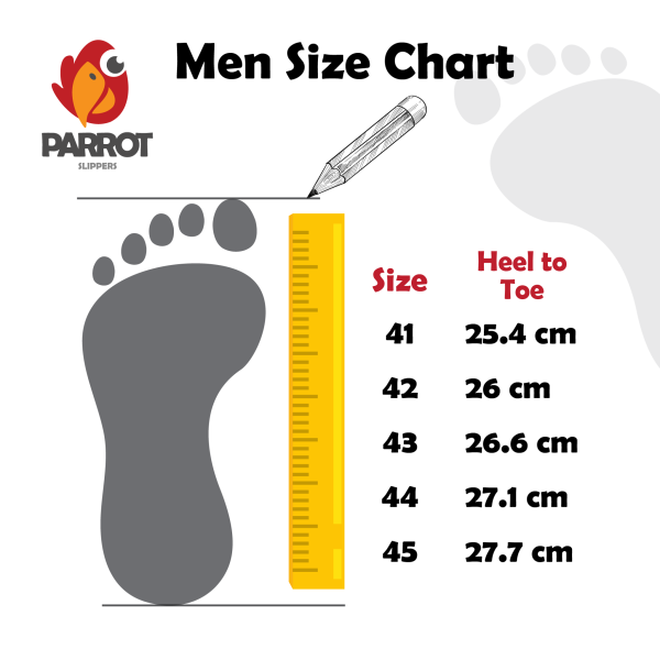 Parrot - سليبر رجالي بصباع كحلي