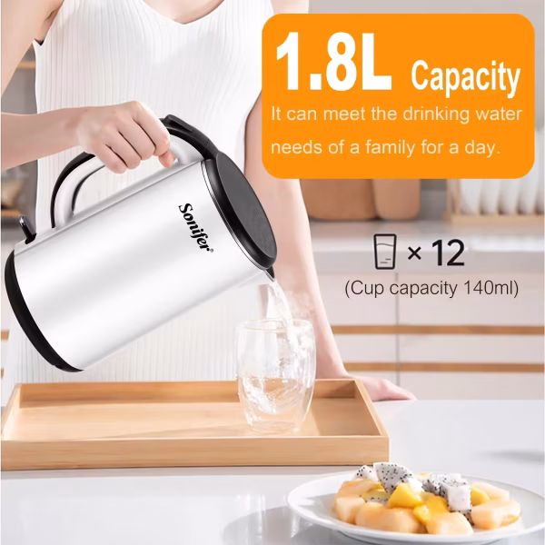 Sonifer SF-2091 Fast Boil Electric Kettle 1500W