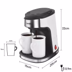 Sonifer SF-3540 Filter Coffee Maker 2 Cups 450W