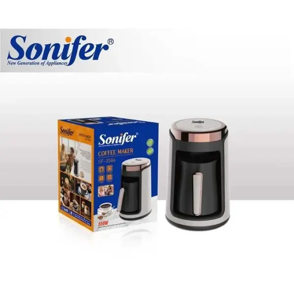 Sonifer SF-3586 Turkish Coffee Machine 550W 250ml