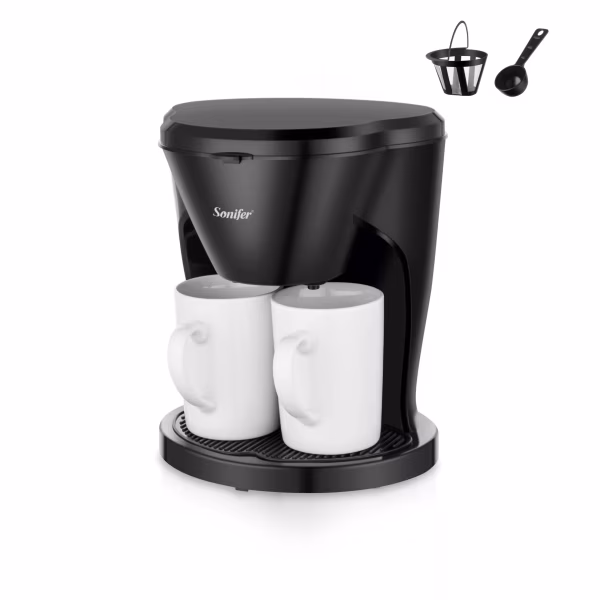 Sonifer SF-3592 Drip Coffee Maker 300ml with 2 Cups