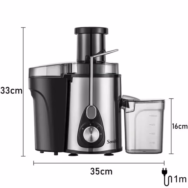 Sonifer SF-5522 Juice Extractor 400W Stainless Steel Juicer