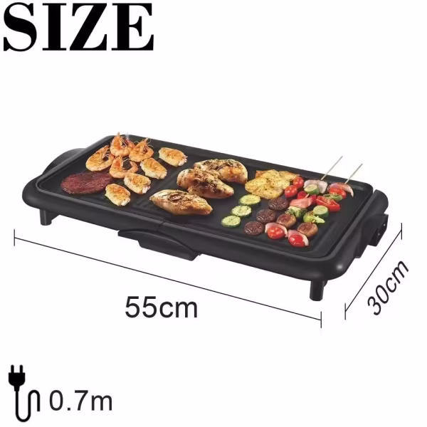 Sonifer 2000W Non-Stick Electric Grill Pan SF-6130