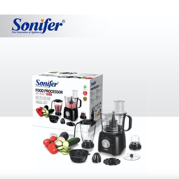 Sonifer SF-8027 Multi Food Processor 9-in-1 400W Juicer Blender