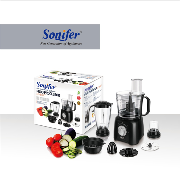 Sonifer SF-8027 Multi Food Processor 9-in-1 400W Juicer Blender