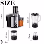 Sonifer SF-5525 4-in-1 Juicer & Blender 800W | WooW Egypt
