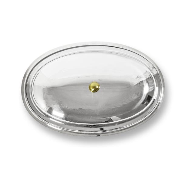 Italian 18/10 Stainless Steel Serving Tray – 37cm