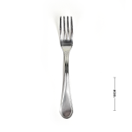 طقمين شوك استانلس ستيل من ستاندر – 6 للأكل و6 للحلوى خامة 304