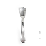 طقم معالق آيس كريم 6 قطع استانلس ستيل 304 بلمعة فضية من ستاندر