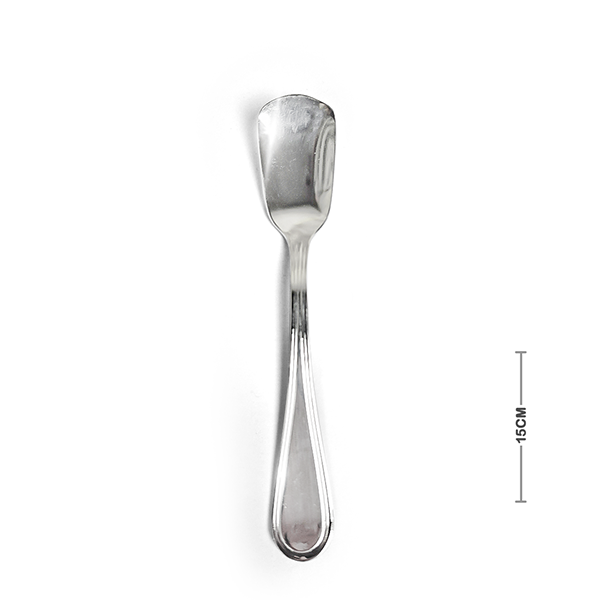 طقم معالق آيس كريم 6 قطع استانلس ستيل 304 بلمعة فضية من ستاندر