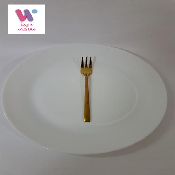 طقم ملاعق وشوك ذهبية للطاولة – 24 قطعة ستانلس ستيل 18/10 ذهبي
