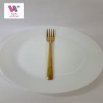 طقم ملاعق وشوك ذهبية للطاولة – 24 قطعة ستانلس ستيل 18/10 ذهبي