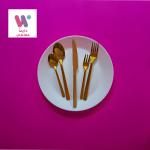 Golden Table Spoon ,Fork & Knife
