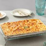 طاجن بوركام تركي عائلي 40×28 سم مع حامل – سعة 3.8 لتر