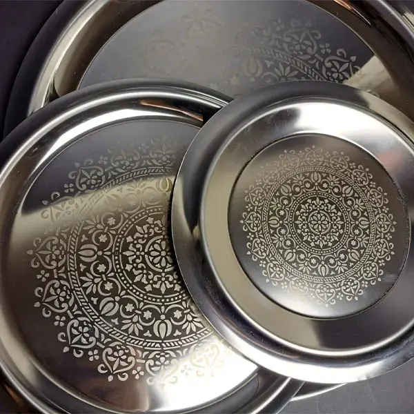 مقاسات سيفورا استانلس ستيل 304 إيطالي (30-35-45 سم) بلمعان ملكي