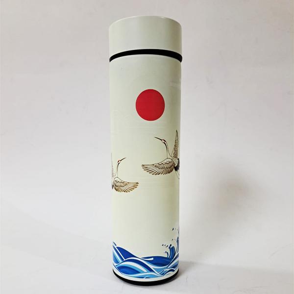 مج حراري ذكي 500 مل بشاشة حرارة وعزل نحاسي ضد التسريب