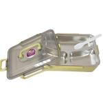 لانش بوكس 1200 مل بيد وملعقة – 3 أقسام وعزل مانع للتسريب