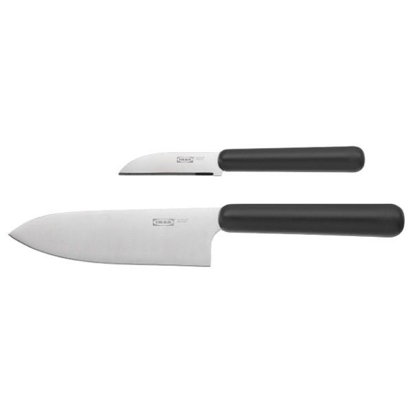 IKEA 2-Piece Knife Set – Chef’s Knife & Paring Knife, Stainless Steel