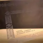 طقم صواني أرسيل ستانلس ستيل تركي 18/10 – مقاسات 40 و45 سم، ذهبي وفضي